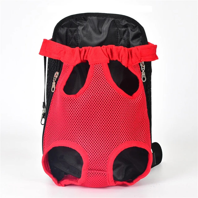 Pet Dog Carrier Backpack Mesh Dog Carriers Bag Breathable Portable Pet Dog Carrier Adjustable Mesh Dogs Strap Backpack