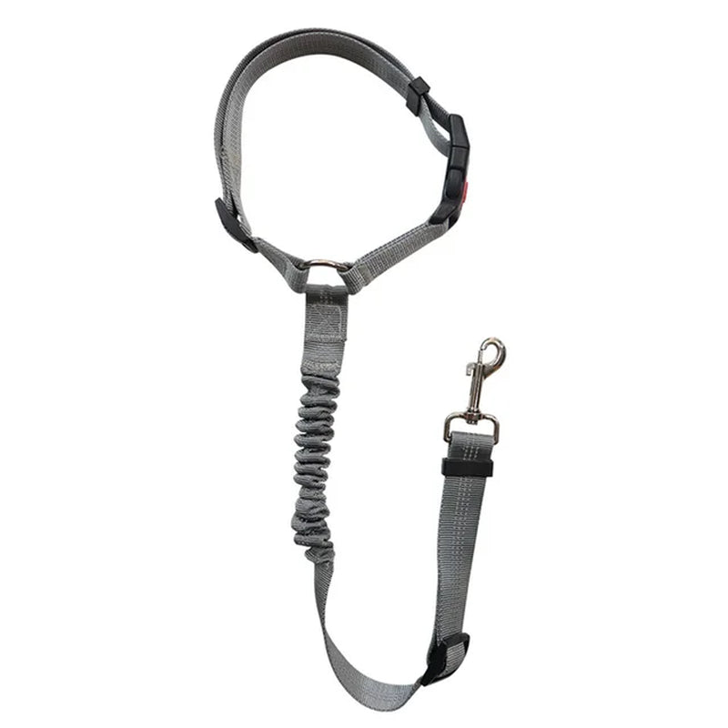 Pet Supplies Car Seat Belt Dog Seat Belt Dog Leash Vehicle Belt Adjustable Cushioning Elastic Reflective Safety Rope for Dog Cat