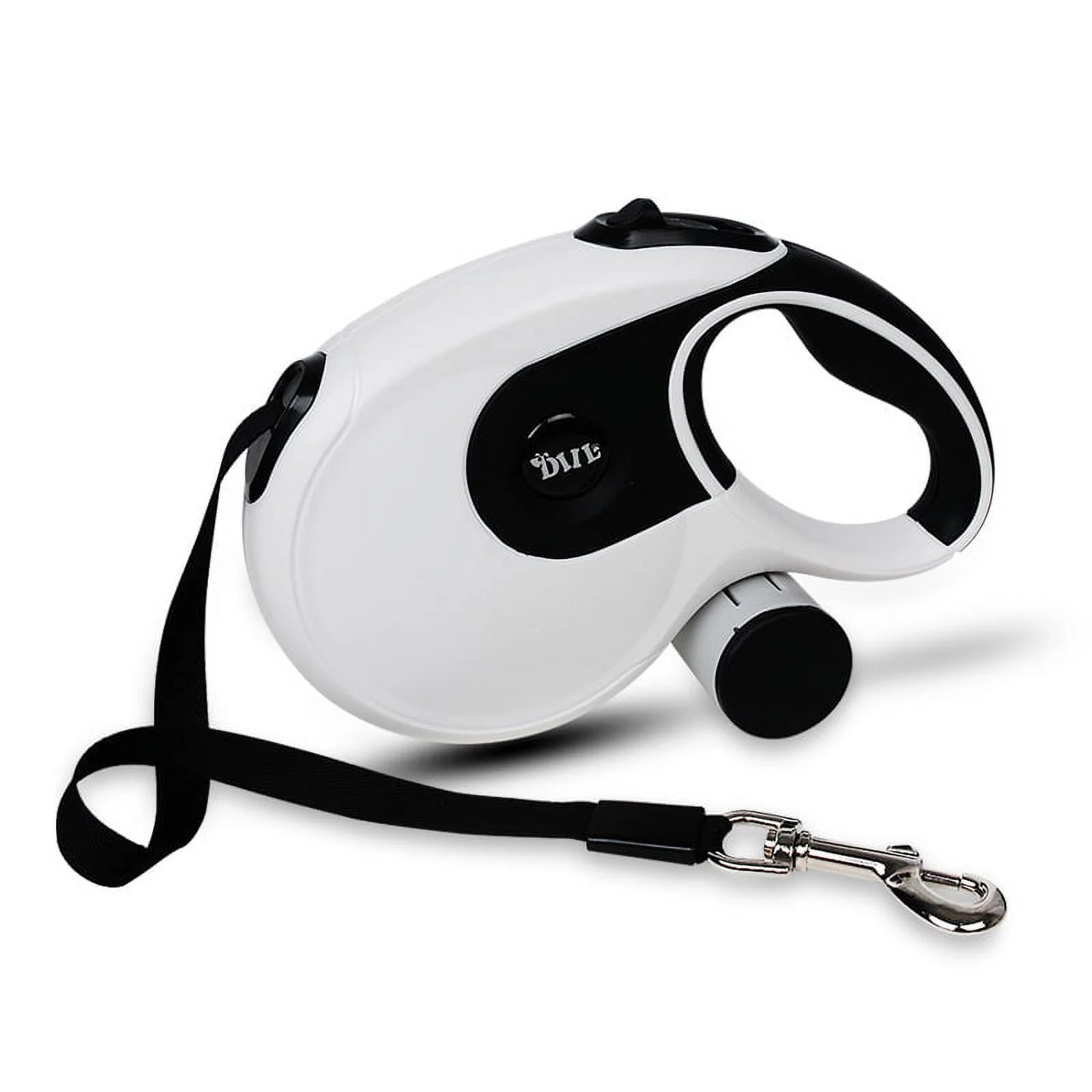 Retractable Dog Leash with Poop Bag Holder Dispenser & Bags 26Ft for Heavy Duty Dogs