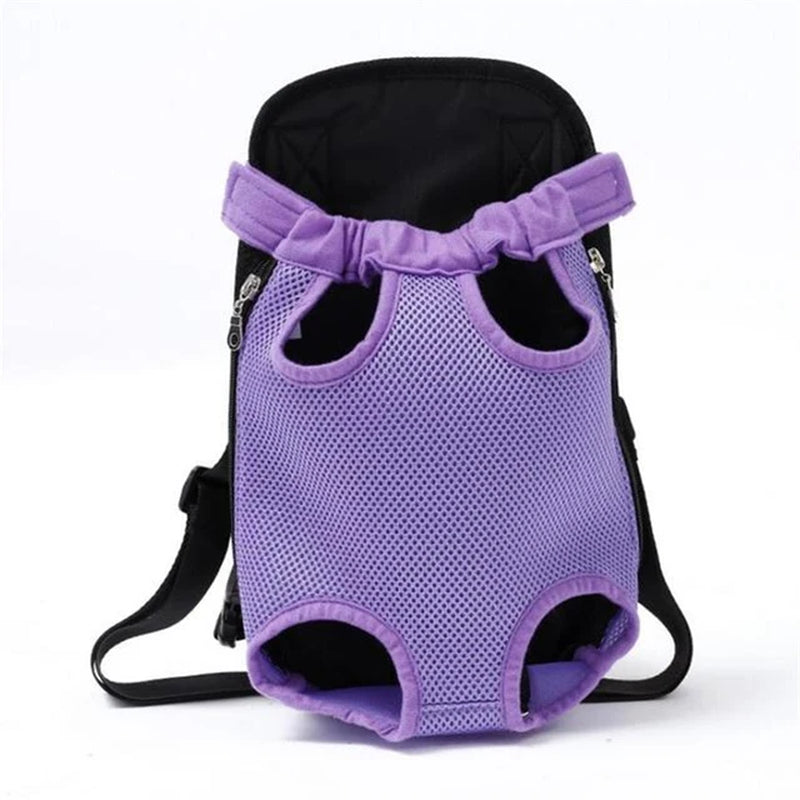 Pet Dog Carrier Backpack Mesh Dog Carriers Bag Breathable Portable Pet Dog Carrier Adjustable Mesh Dogs Strap Backpack